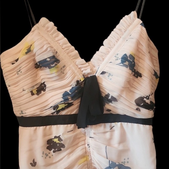 Self-Portrait Floral Ruched Midi Dress – Worn Once – Excellent Condition - Picture 6 of 15